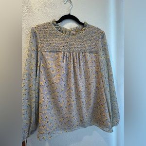 Super cute Feminine spring summer blouse.